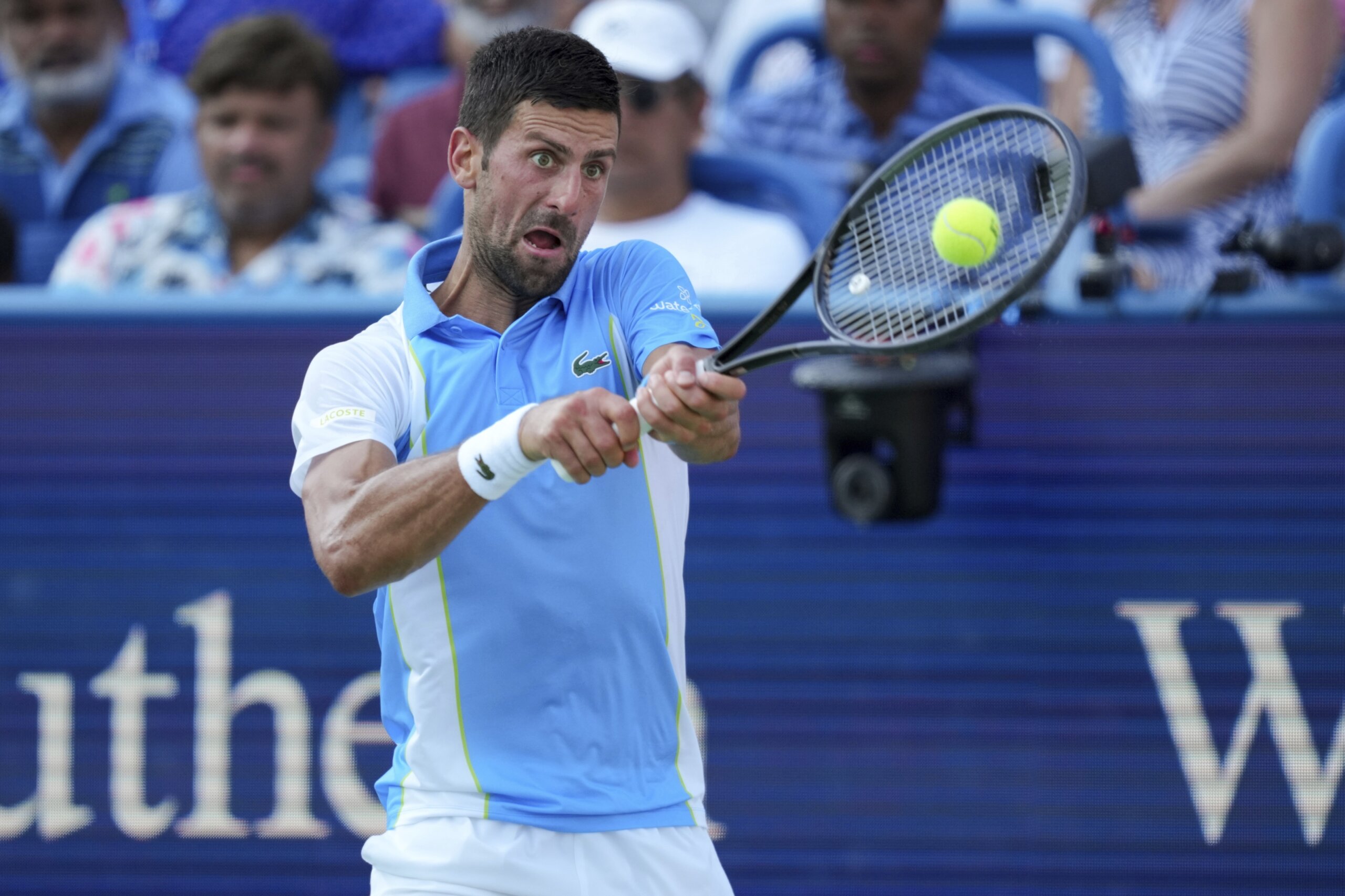 Djokovic back to business in Cincinnati - in Sinner's part of the