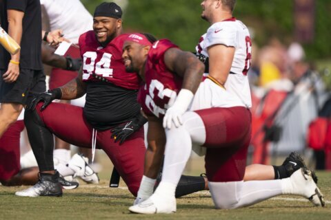 Commanders’ defense starts inside with defensive tackles Jonathan Allen and Daron Payne