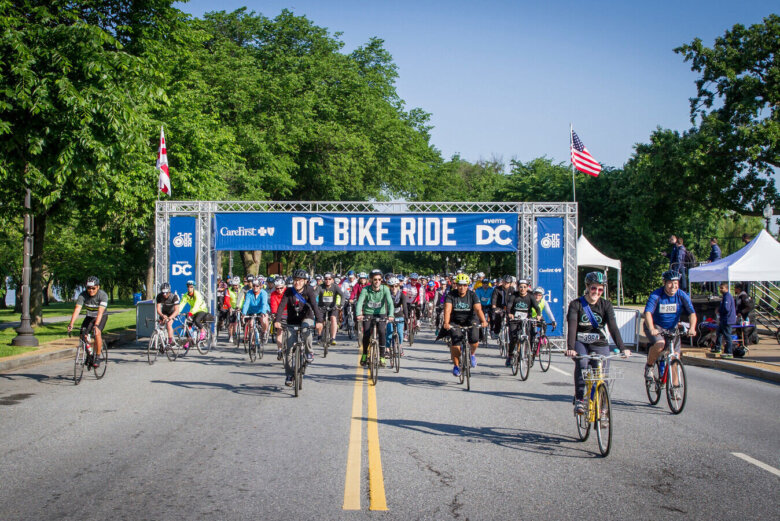 本周末第七届华盛顿自行车骑行活动将在街头举行