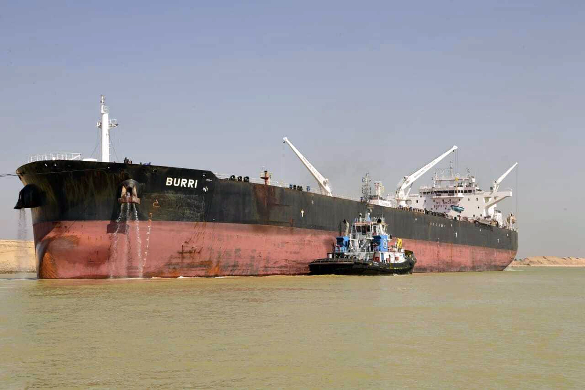 Two Tankers Collided In Egypt’s Suez Canal, Briefly Disrupting Traffic 