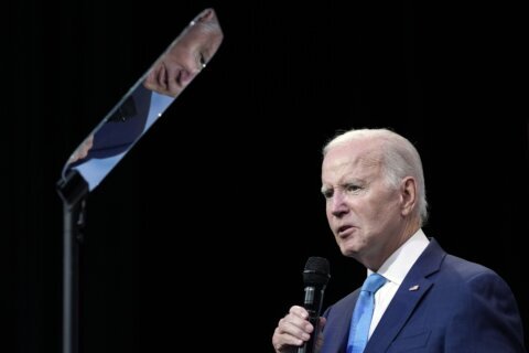 Play it again, Joe. Biden bets that repeating himself is smart politics