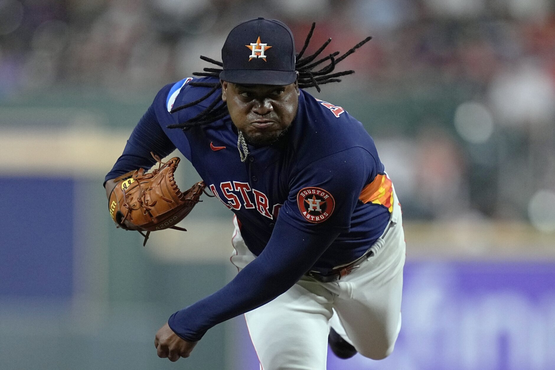 Astros Framber Valdez throws no-hitter vs Guardians on 93 pitches