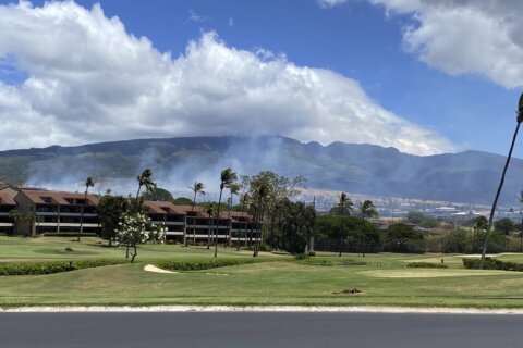 Evacuation order lifted after firefighters douse Maui brush fire near site of deadly Lahaina blaze