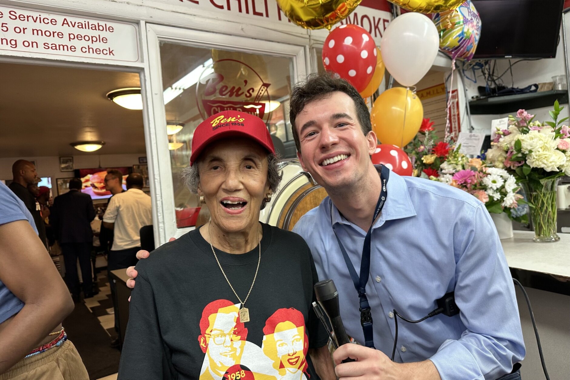 <p>The constant refrain Tuesday was &#8220;65 years more!&#8221; with Ali saying her business isn’t slowing down anytime soon, even if she might need a breather.</p>
