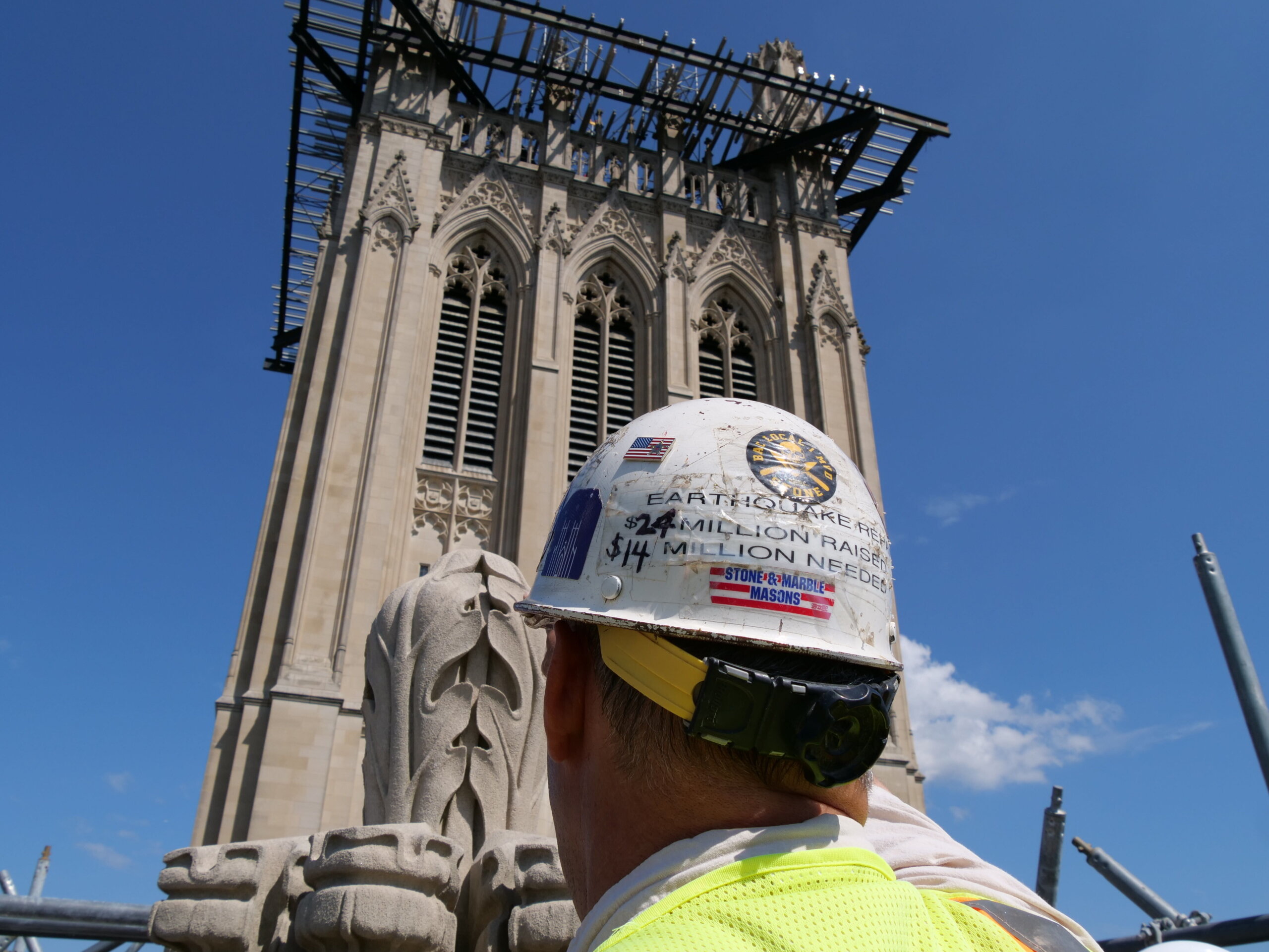 Re-capitation': National Cathedral's gargoyle gets its head back