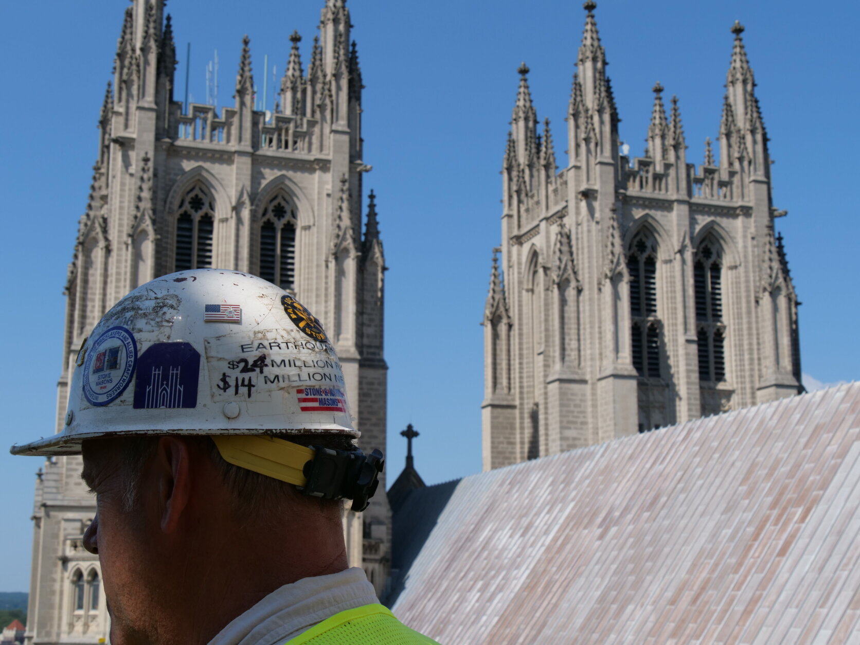 Re-capitation': National Cathedral's gargoyle gets its head back