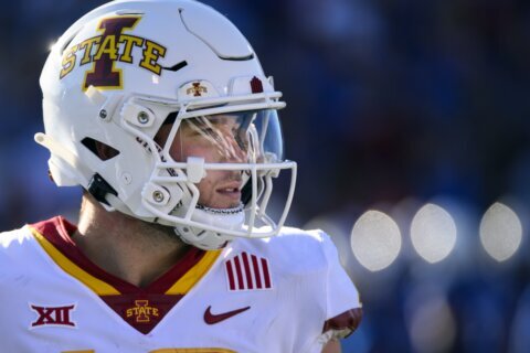 Iowa St QB Dekkers accused of betting on Cyclones sports, charged with tampering in gambling probe