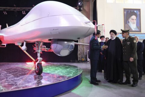 Iran unveils armed drone resembling America’s MQ-9 Reaper and says it could potentially reach Israel