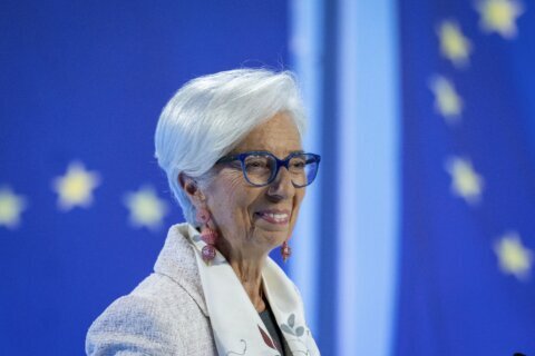 ECB’s Lagarde says interest rates to stay high as long as needed to defeat inflation