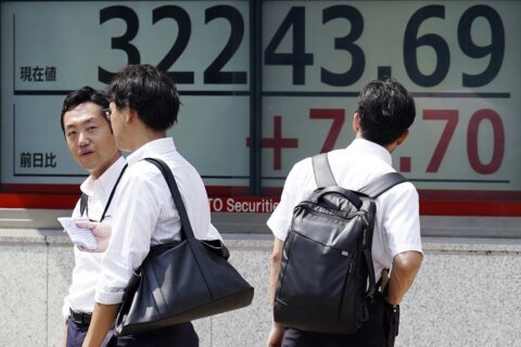 Stock market today: Asian shares boosted by Wall Street rise on consumer confidence and jobs