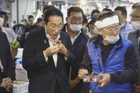 U.S. envoy visits Fukushima to eat fish, criticize China's seafood ban over wastewater release