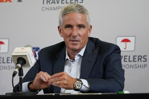 Jay Monahan says PGA Tour, Saudi deal is on the right path in 1st remarks since taking medical leave