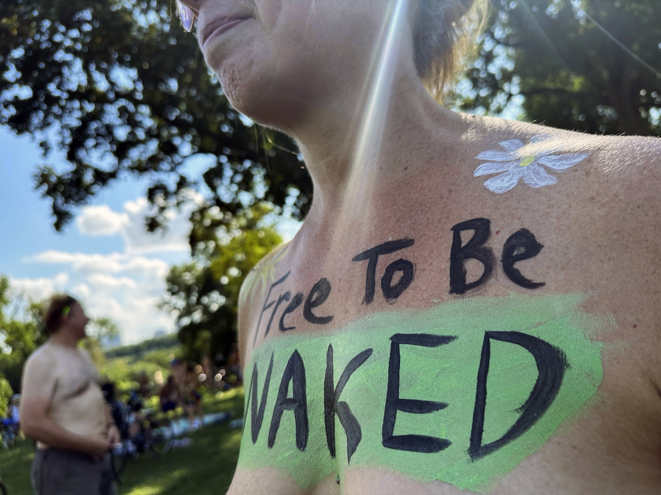 Riders in various states of undress cruise Philadelphia streets in 14th  naked bike ride - WTOP News