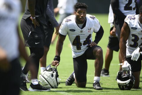 Ravens CB Marlon Humphrey returns to practice. TE Mark Andrews was a full participant