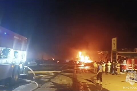 Massive explosion at a gas station in Russia's Dagestan kills 35 and injures scores more