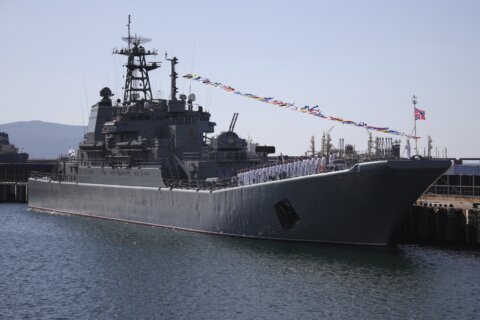 Ukraine says its drones damaged a Russian warship, showing Kyiv's growing naval capabilities