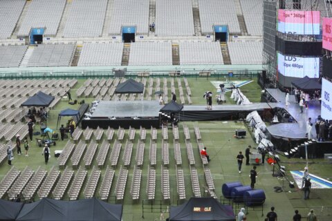 South Korea throws huge K-Pop concert for Scouts after storm Khanun disrupted their Jamboree