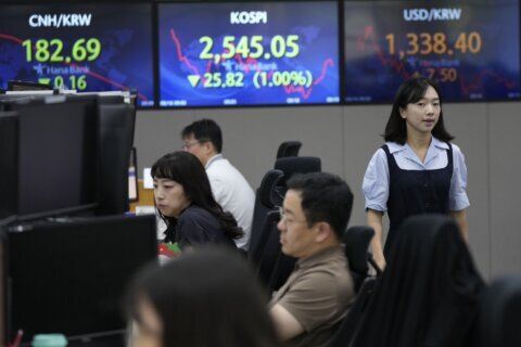 Stock market today: Asia follows Wall Street lower after Fed’s notes dent hopes of rate hikes ending
