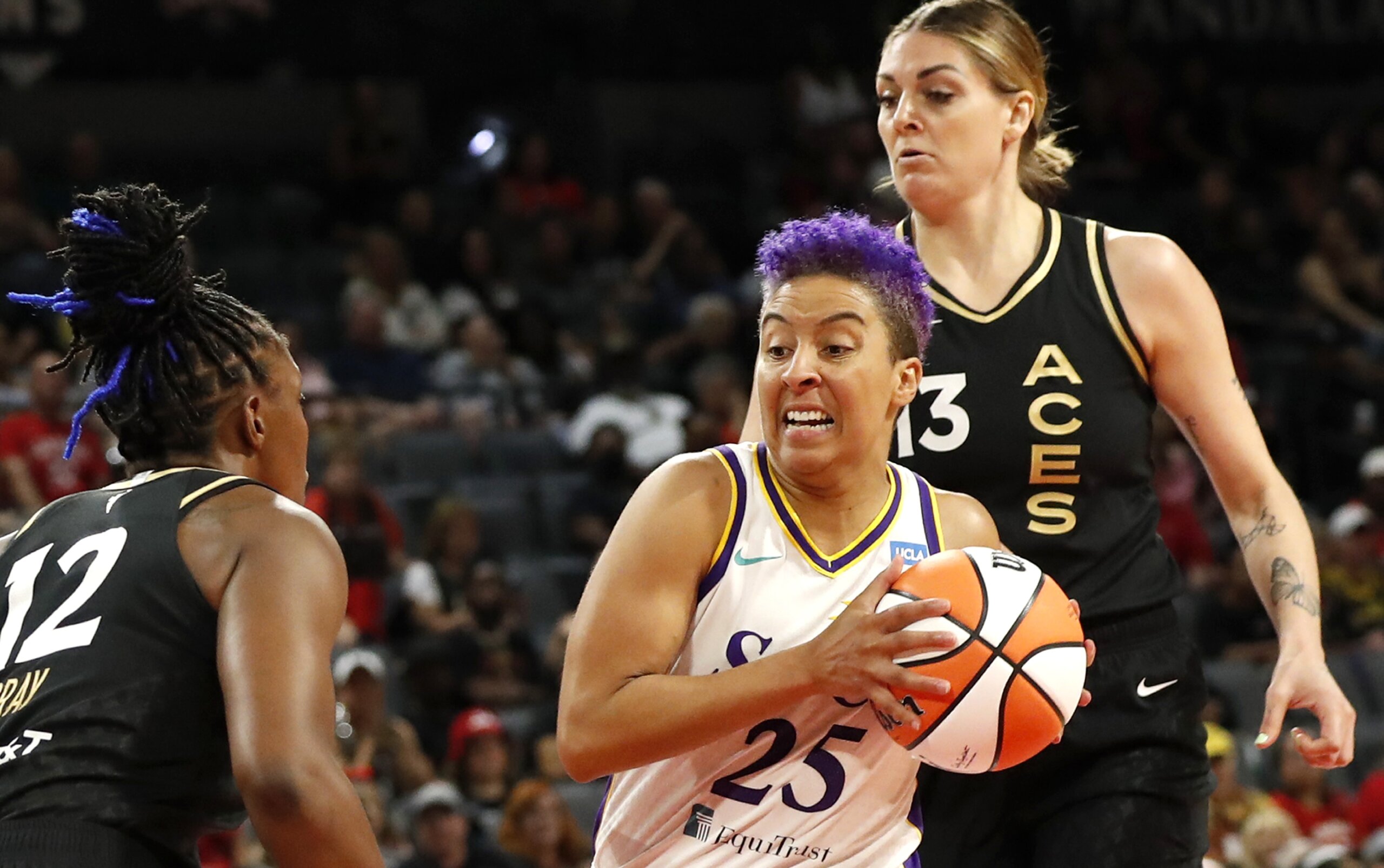 LA Sparks fighting to grab last playoff spot in rebuilding year riddled  with injuries - WTOP News
