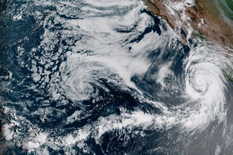 Tropical Storm Hilary swirls northward packing deadly rainfall along Mexico’s Baja coast