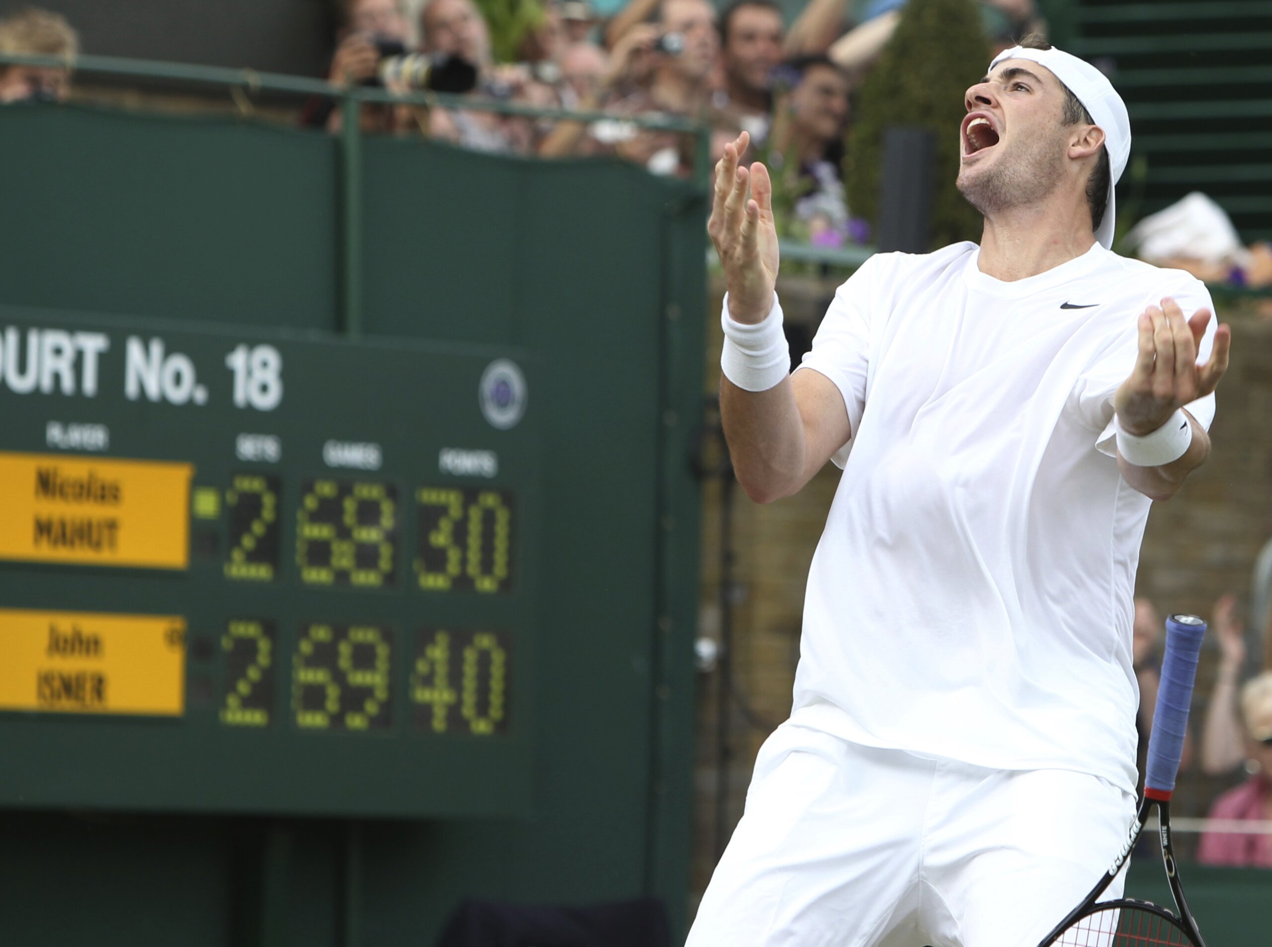 John Isner is retiring from tennis after the US Open. He played in the ...