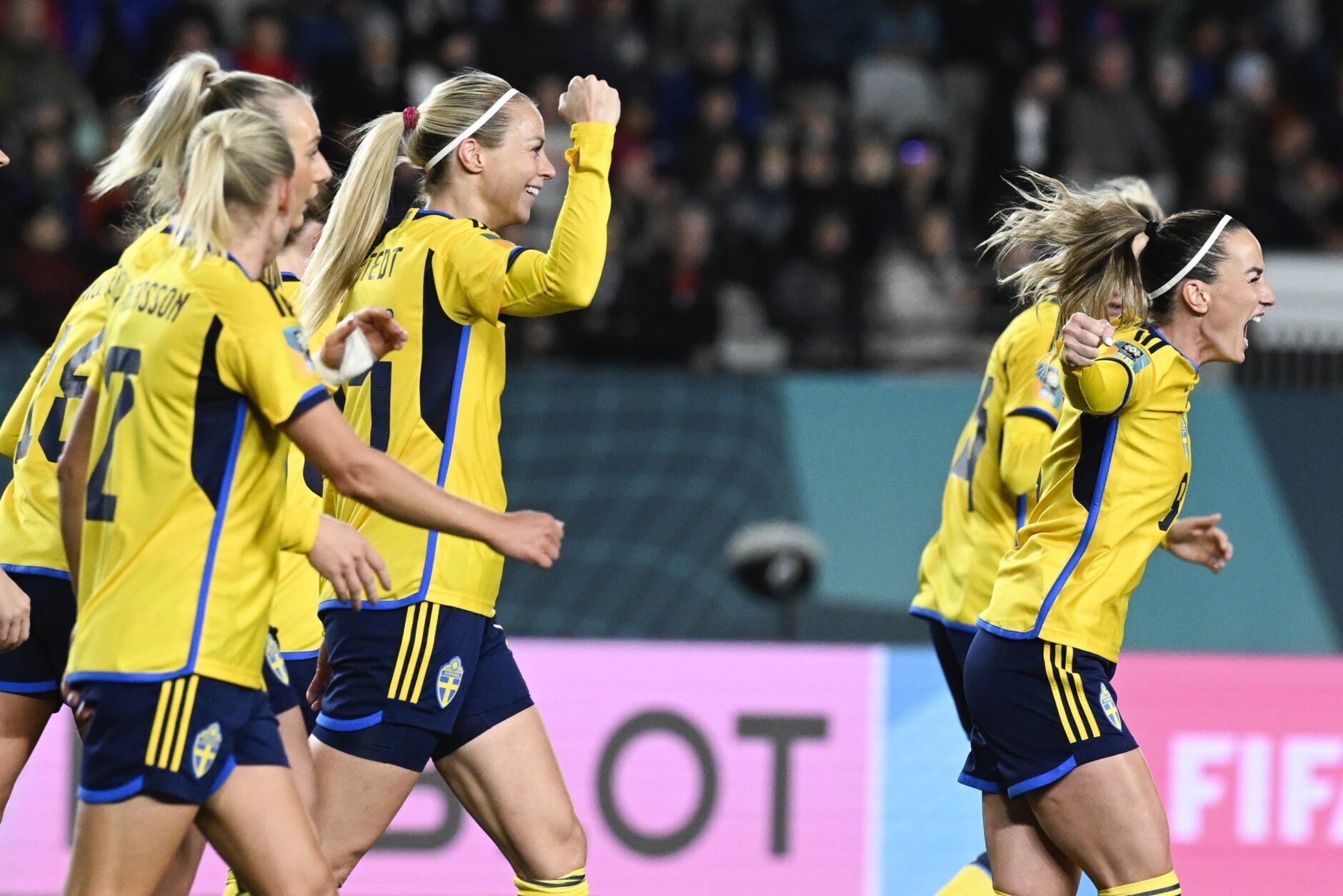 Filippa Angeldal scores as Sweden reaches Women’s World Cup semifinals