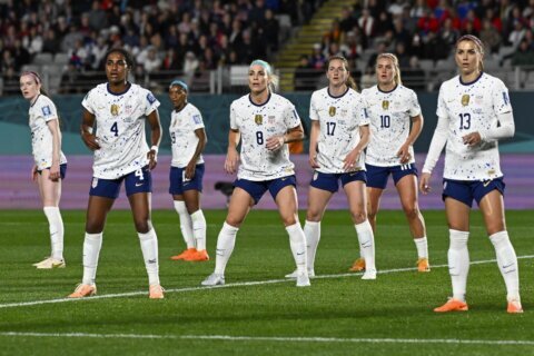 U.S. women’s team playing in first World Cup with equal pay to men