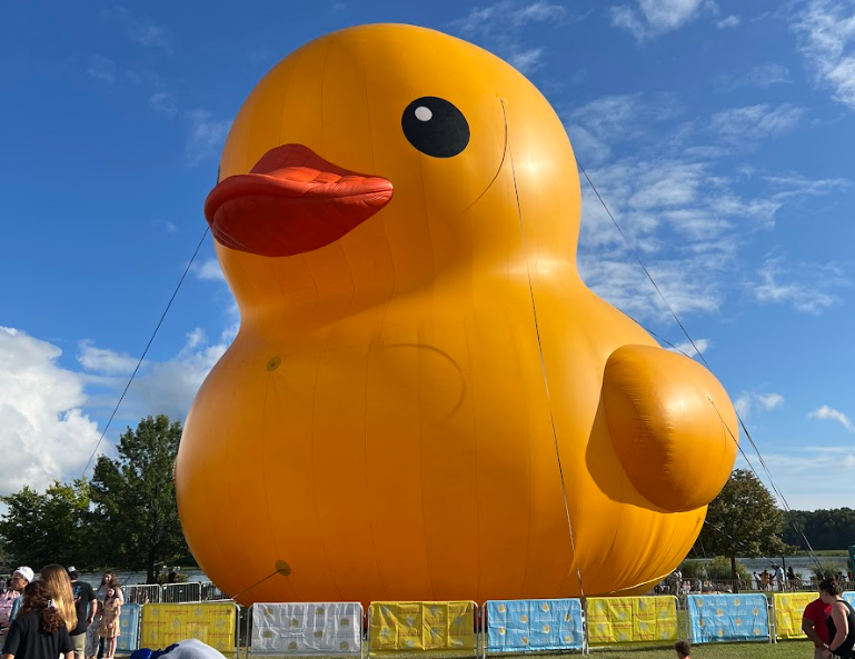 PHOTOS: World's largest rubber duck arrives on Maryland's shore