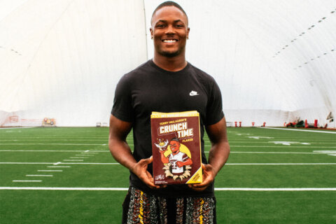 Commanders WR Terry McLaurin’s breakfast cereal has a cause