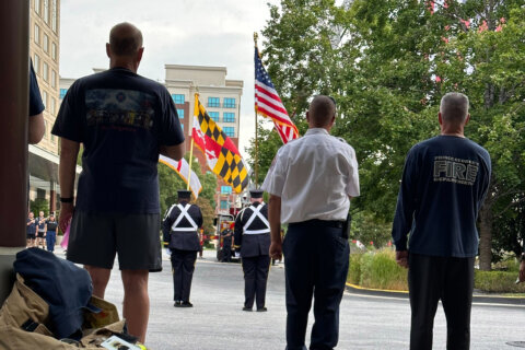 2,220 stairs: Volunteers at National Harbor honor New York firefighters lost in 9/11