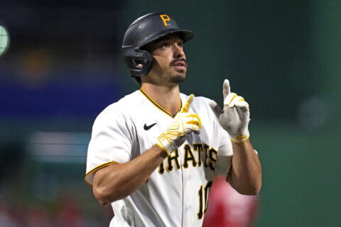 Reynolds hits 21st homer, Pirates beat Nationals 7-6 to spoil Rutledge’s debut