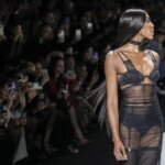 Milan Fashion Week: Naomi Campbell wows at Dolce and Gabbana in black  lingerie