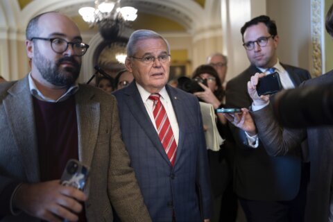 Menendez will address Senate colleagues about his bribery charges as calls for his resignation grow