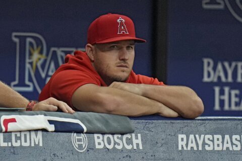 Mike Trout’s season over because of wrist injury, played in just 82 games for Angels
