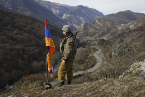 Fighting flares again in a breakaway region in the Caucasus Mountains