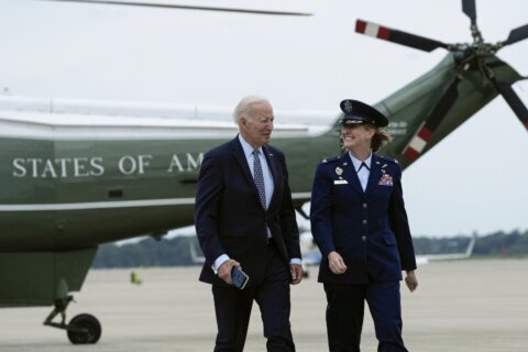 Biden tells a Broadway theater packed for fundraiser that Trump is determined to destroy the nation