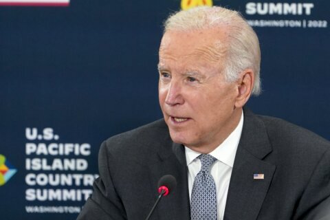 Biden tells Pacific islands leaders that he hears their warnings about climate change and will act