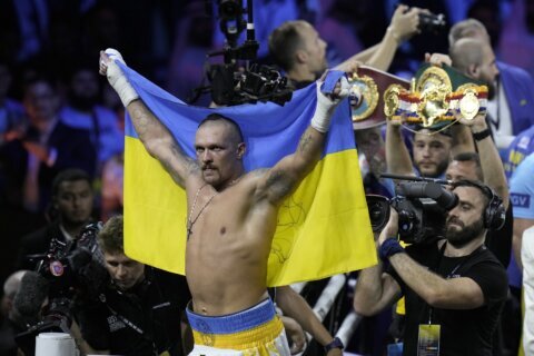 Ukraine boxing champion Oleksandr Usyk released after brief detention in Poland