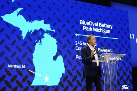 Ford pausing construction of Michigan battery plant amid contract talks with auto workers union