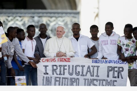 Pope visits multicultural Marseille as some in Europe talk of fences and blockades to curb migration
