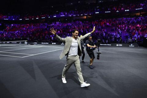 Roger Federer says he is living a ‘beautiful life’ a year after retiring from professional tennis