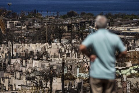 Things to know about aid, lawsuits and tourism nearly a month after fire leveled a Hawaii community