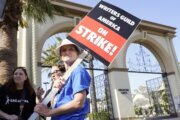 Tentative deal reached to end the Hollywood writers strike. No deal yet for actors