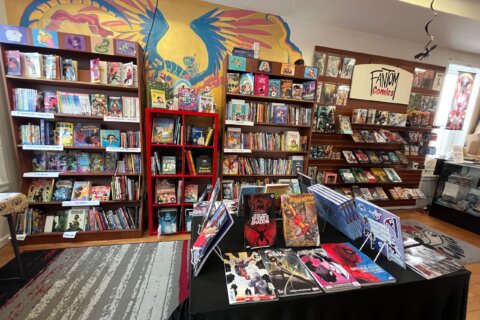 Comic book shop in DC brings world of superheroes to life