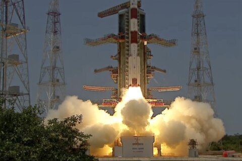 India launches a spacecraft to study the sun after successful landing near the moon’s south pole