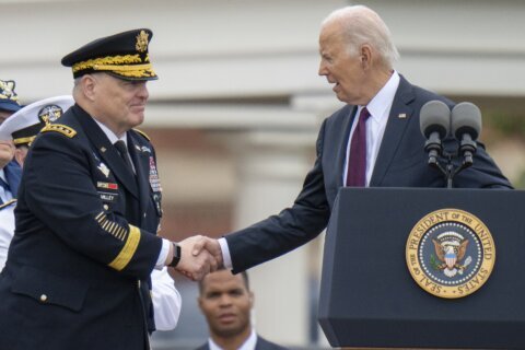 Gen. Milley delivers defense of democracy and swipes at Trump in farewell address