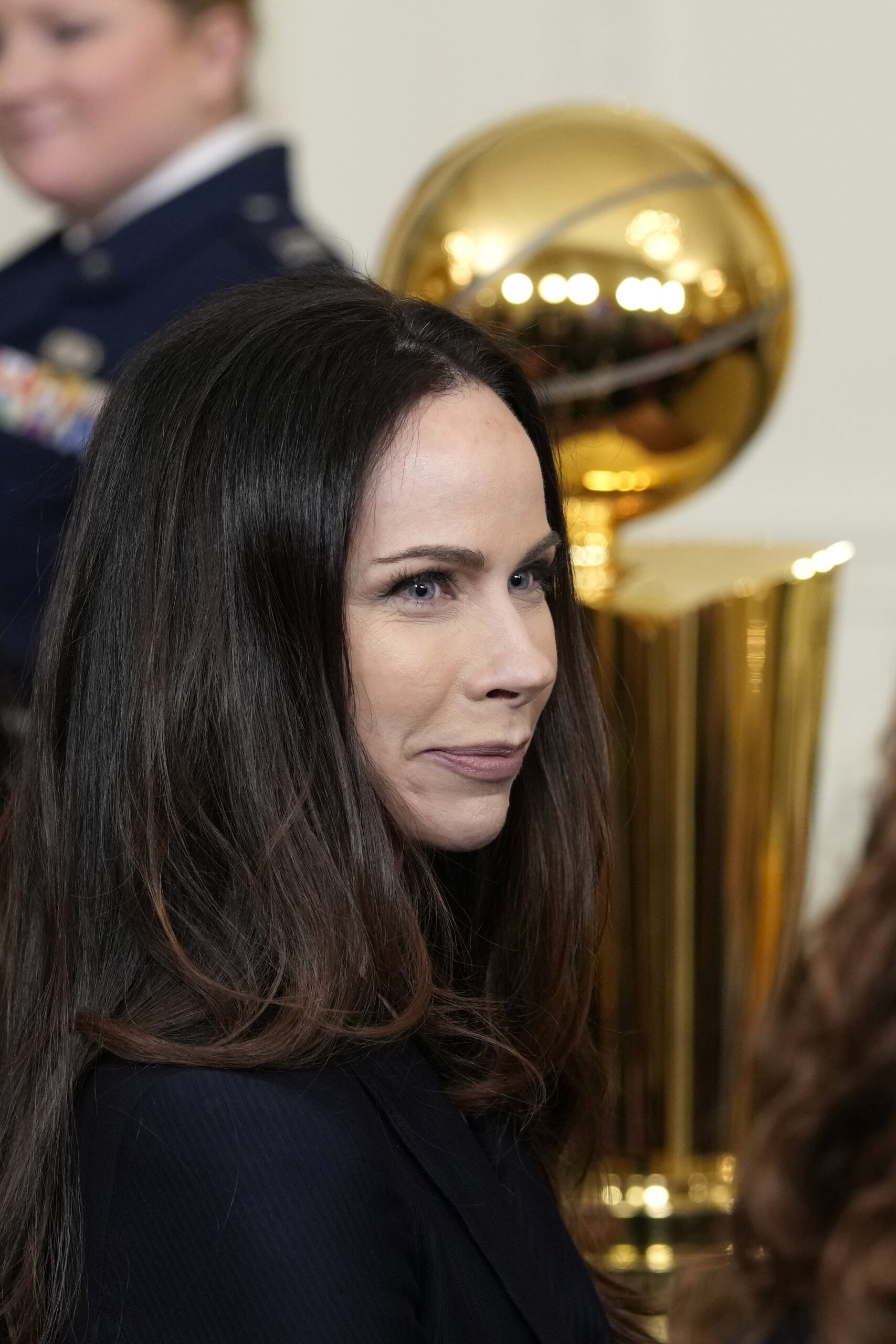 Former first daughter Barbara Bush tells AP about helping lead NBA’s