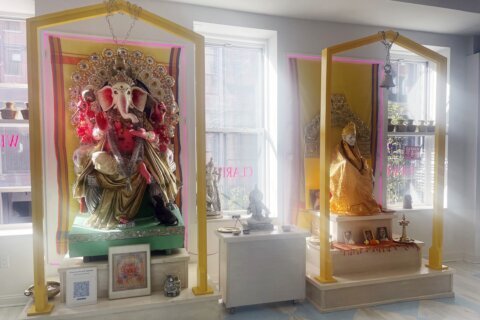 In chic Soho, a Hindu temple offers itself as a spiritual oasis