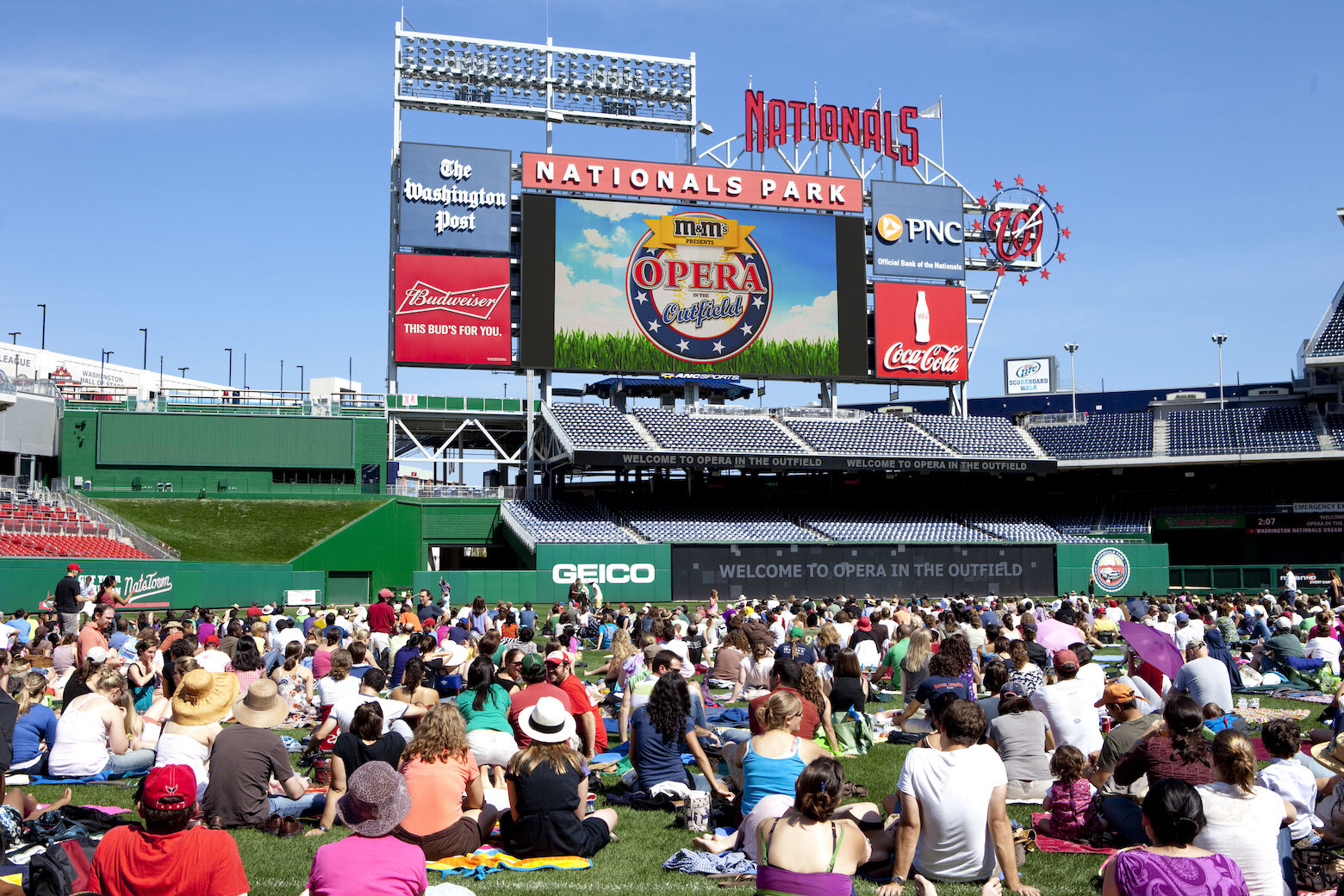 Concert photos at Nationals Park