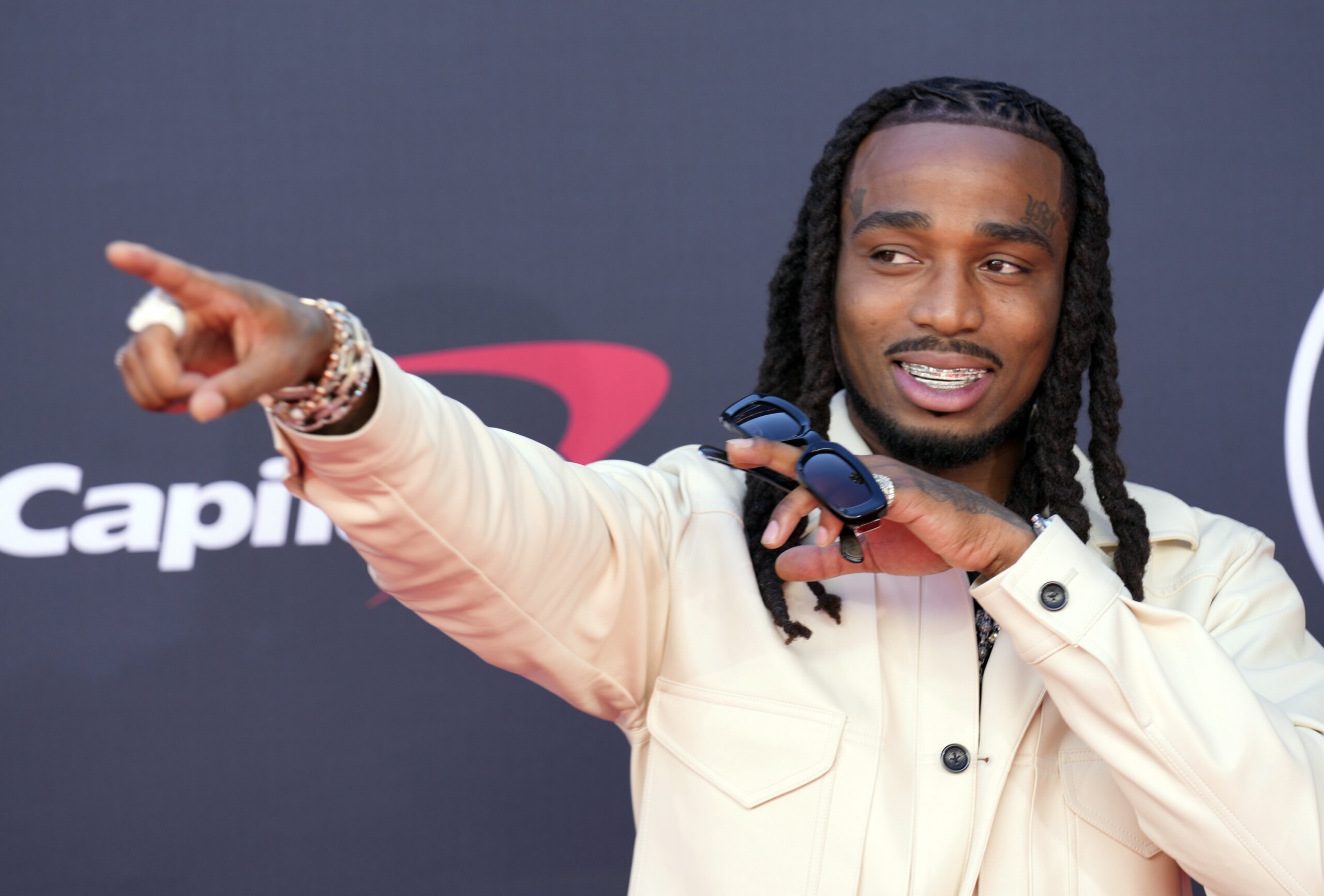 Quavo steps up advocacy against gun violence after his nephew Takeoff’s ...